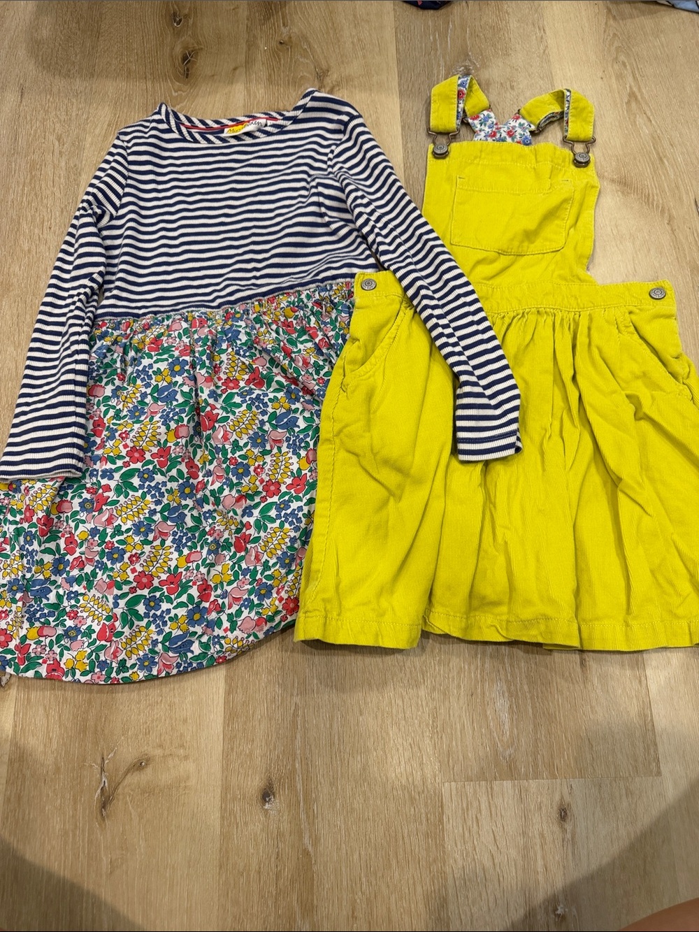 Mini Boden dress and corduroy jumper size 7-8